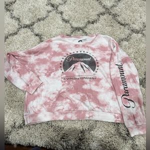 paramount tie dye sweatshirt